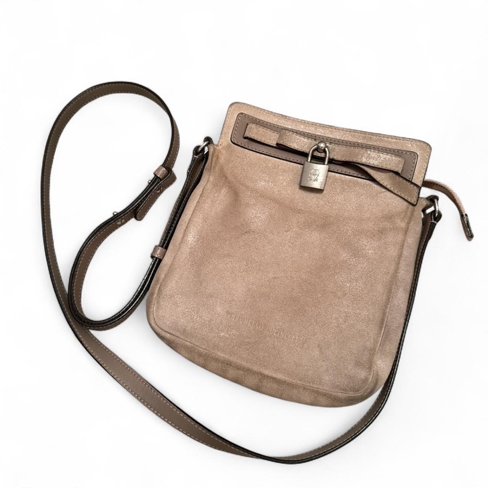 Brunello Cucinelli Suede Crossbody Bag